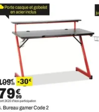 Bureau gamer Code 2