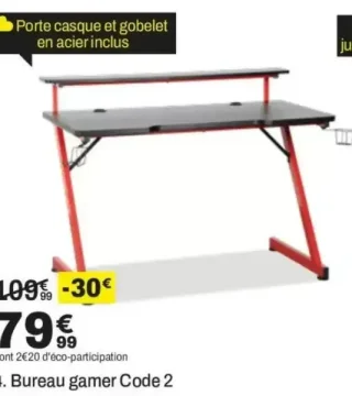 Bureau gamer Code 2