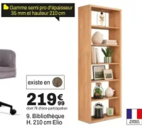 Bibliothèque H. 210 cm Elio