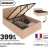 Promo Lit coffre 140x190 cm Best 4