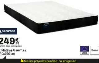 Dreamea Matelas Gamma 2 140x190 cm