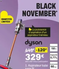 1. Aspirateur balai sans fil Dyson Cyclone V10 Fluffy