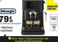 Machine à expresso DeLonghi EC230.BK