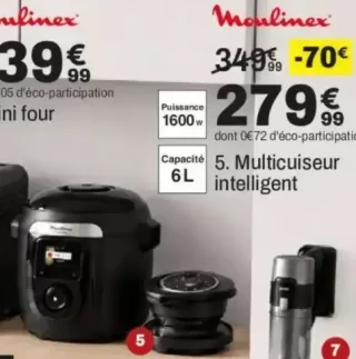 Multicuiseur intelligent Moulinex