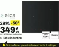 Table induction Elica Primis 603 RAW PRF0214923