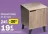 Promo Chevet Céda H. 47 cm
