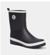 Bottes de pluie Trappeur bleu marine femme