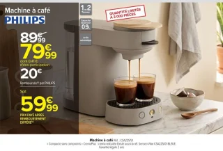 Machine à café PHILIPS CSA225/51