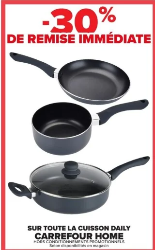 Gamme de cuisson Daily Carrefour HOME