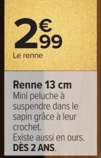Renne 13 cm