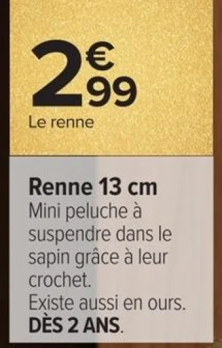 Renne 13 cm