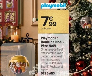 Playmobil : Boule de Noël - Père Noël