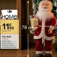 Père Noël Carrefour HOME