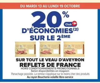 SUR TOUT LE VEAU D'AVEYRON REFLETS DE FRANCE