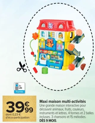 Maxi maison multi-activités vtech baby