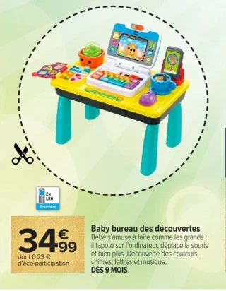 Baby bureau des découvertes vtech baby