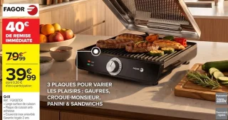 Grill Fagor Réf. : FG1007CR