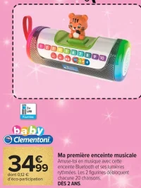 Ma première enceinte musicale Clementoni