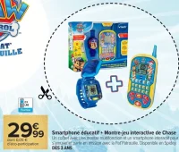 Smartphone éducatif + Montre-jeu interactive de Chase Pat'Patrouille