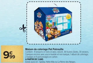 Maison de coloriage Pat Patrouille
