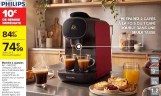 Machine à capsules Philips L'OR Barista LM9012/50