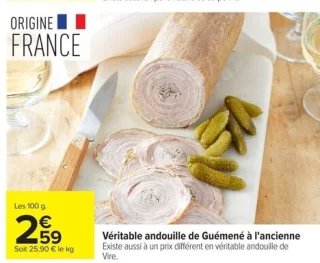 Véritable andouille de Guémené à l'ancienne