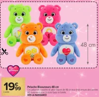 Peluche Bisounours 48 cm