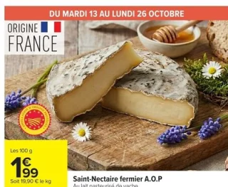 Saint-Nectaire fermier A.O.P