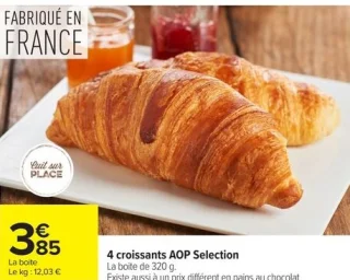 4 croissants AOP Selection