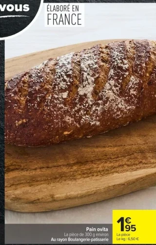 Pain ovita