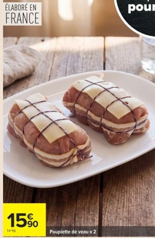 Paupiette de veau x 2