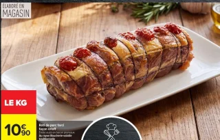 Rôti de porc farci façon orloff