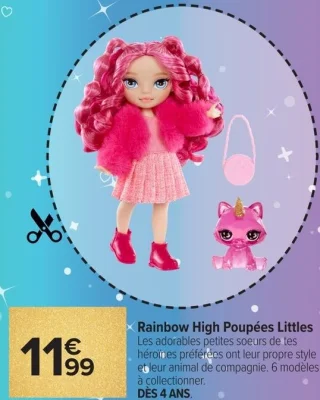 Rainbow High Poupées Littles