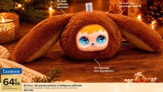 Elo-Coco - Ma peluche parlante à intelligence artificielle Lexibook