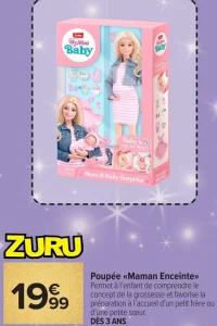 Zuru My Mini Baby Poupée «Maman Enceinte»
