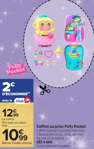 Coffret surprise Polly Pocket