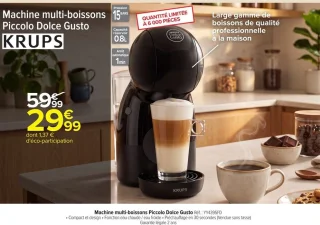 Machine multi-boissons Piccolo Dolce Gusto KRUPS YY4395FD