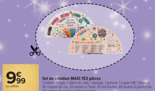 Set de création MAXI 153 pièces