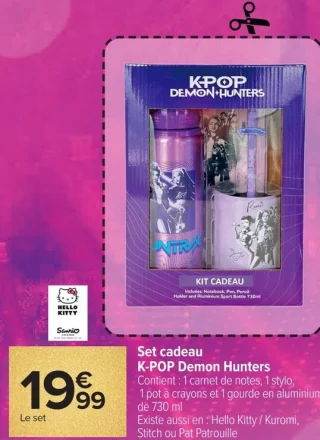Set cadeau K-POP Demon Hunters