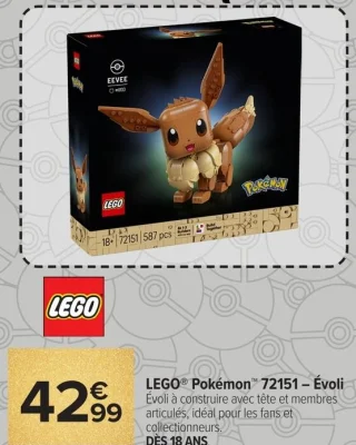 LEGO® Pokémon™ 72151 – Évoli