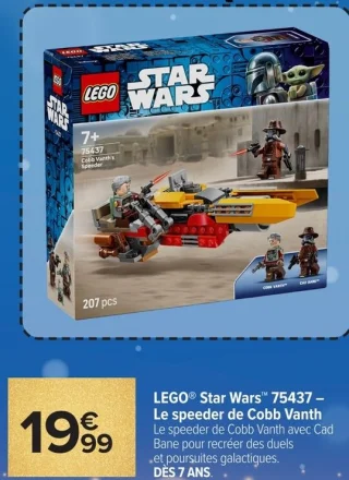 LEGO® Star Wars™ 75437 - Le speeder de Cobb Vanth