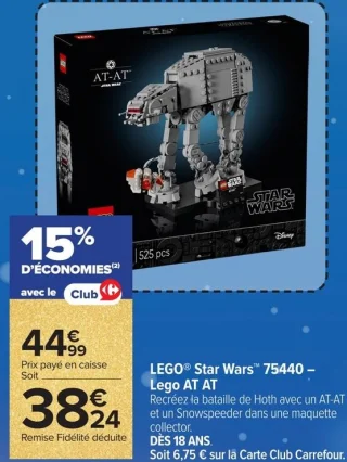 LEGO® Star Wars™ 75440 - Lego AT AT