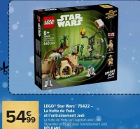 LEGO® Star Wars™ 75422 - La hutte de Yoda et l'entraînement Jedi