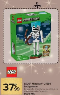 LEGO® Minecraft® 21594 – Le Squelette