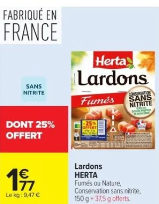 Lardons HERTA