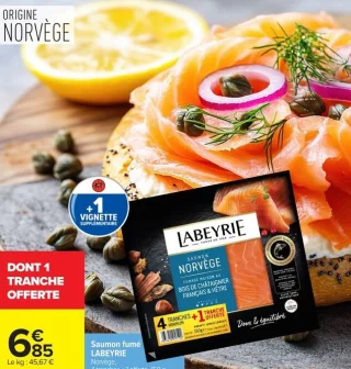 Saumon fumé LABEYRIE