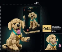 LEGO® Icons 11384 – Le chiot Golden Retriever