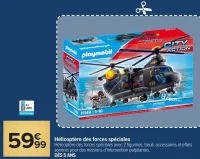 Playmobil Hélicoptère des forces spéciales
