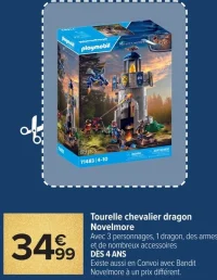 Playmobil Novelmore Tourelle chevalier dragon