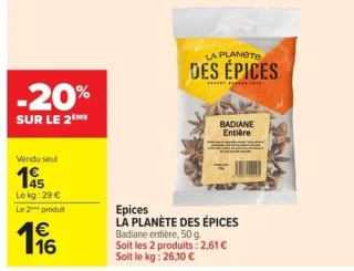 Epices LA PLANÈTE DES ÉPICES Badiane entière